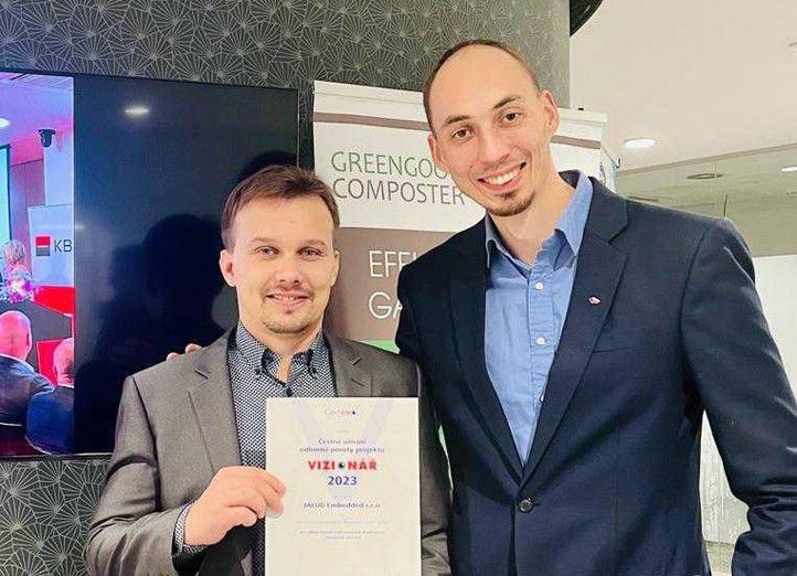 Ilustrační foto: Jalud Embedded s.r.o. s oceněním 231215_Vizionari_Jalud_Embedded_1