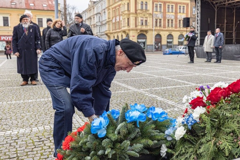 Pietní akt. Foto: Roman Muchka 240308_pietni_akt_masaryk_03