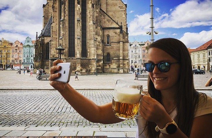 Ilustrační foto (zdroj: Plzeň - TURISMUS) 240405_Turista_pivo
