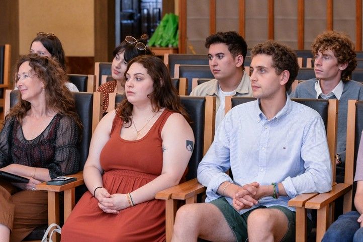 Přijetí na plzeňské radnici (fotografie: M. Pecuch) 240716_Letni_jazyk_skola_1