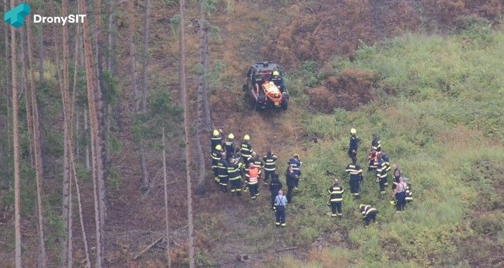 Zdroj fotografií ze zásahu: Drony SIT 240807_Drony_SIT_1