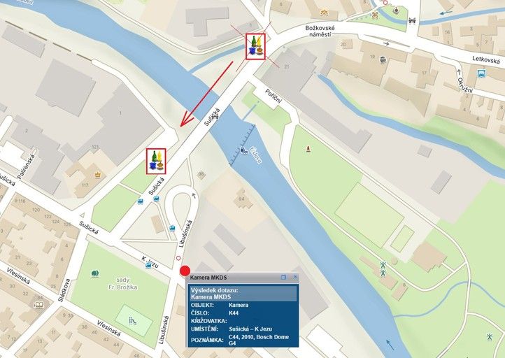 Lokalita umístění nádob v Božkově 240926_Božkov_kontejnery