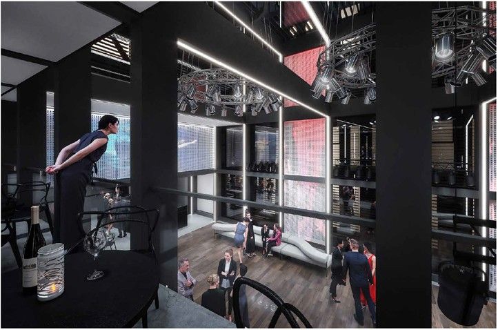 Zdroj vizualizací: Karlínblok architekti & projektanti 241016_Nove_Divadlo_Atrium_2