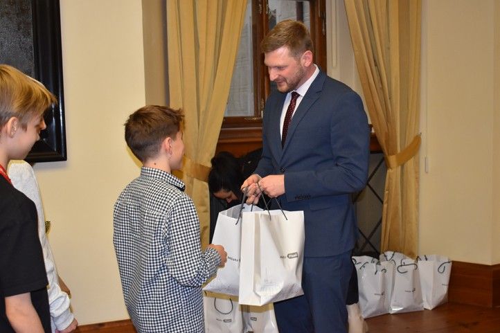 Fotografie z přijetí: M. Krausová 241113_Moravek_fotbal_2