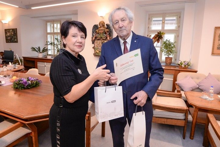 Přijetí na plzeňské radnici (fotografie: M. Pecuch) 241203_Hausner_1