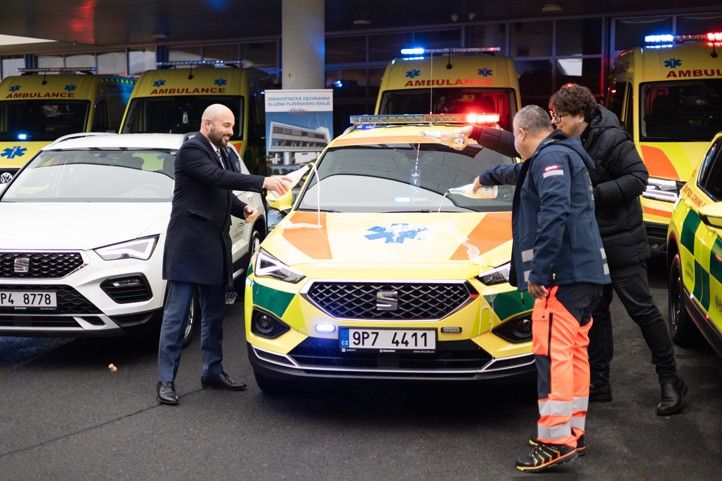 Zdroj fotografií: ZZS PK 250124_Sanitky_1