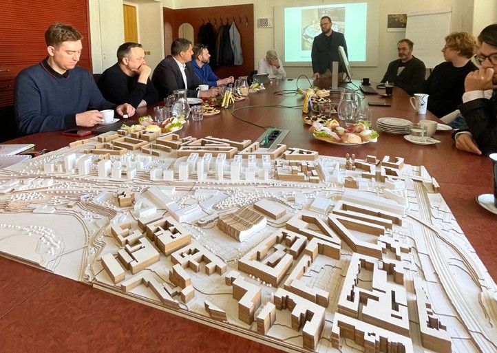 Zdroj foto: Útvar koncepce a rozvoje města Plzně 250415_Model_areal_FN_Bory
