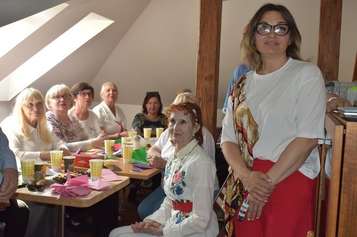 Zahájení nového projektu na podporu ukrajinských seniorů. Fotografie: H. Josefová 250610_ledovec_03
