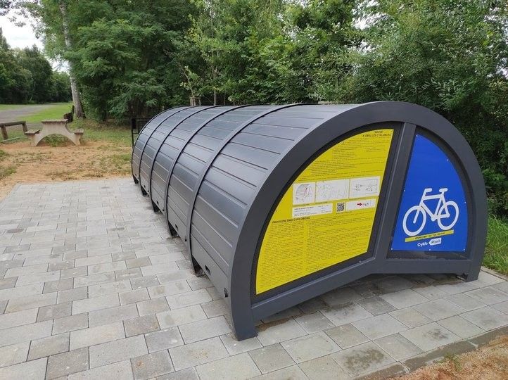 Nové cykloboxy. Fotografie: R. Žáková 250811_Cykloboxy_01